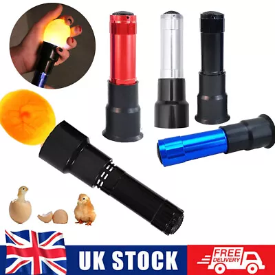 LED Egg Candler Cool Light Egg Candler Tester Egg Candling Lamp Led-light UK • £6.99