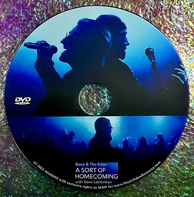 Bono & The Edge A Sort Of Homecoming DVD David Letterman U2 + BONUS Material • $16.99