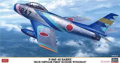 Hasegawa 07526 1/72 F-86F-40 Sabre `Blue Impulse First Paint Wing Men Model Kit • $50.07