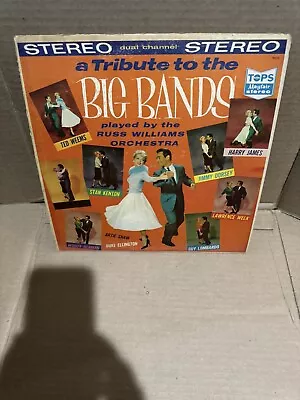 Vintage Vinyl Record Album - Russ Williams Orchestra - Tribute To Big Bands 1959 • $9.99