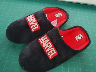 Mens Slippers Marvel - Slip On - Size 12 - Perfect Fathers Day Gift • £12.50