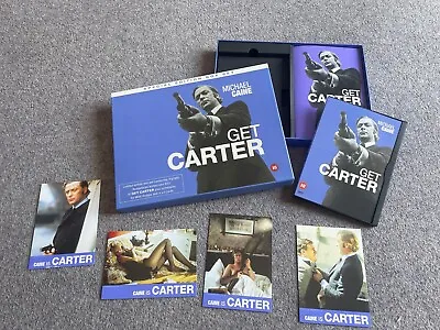 GET CARTER Special Edition DVD BOX SET Inc Book & Art Cards RARE Limited CAINE • £14.99