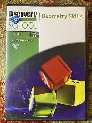 Discovery School Math - Geometry Skills (DVD 2006) Grades 3 - 5 • $14.99
