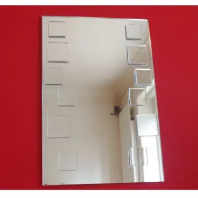 Squares On Rectangle Shaped Mirrors (Shatterproof Acrylic Mirror Various Sizes) • $78.58