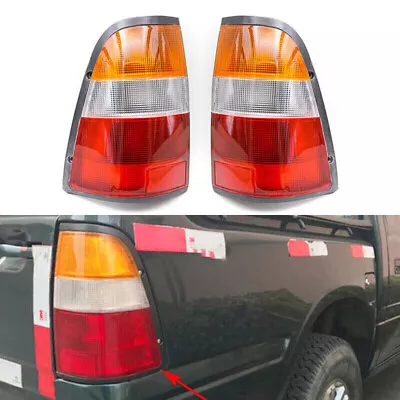 For 1997-03 Holden Rodeo Ute TF R7 R9 2x Tail Lights Brake Lamp Amber Clear L+R • $54