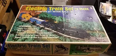 Vintage Marx Toys Electric Train Set 4205  Steam Type Locomotive Chug Chug Noise • $35