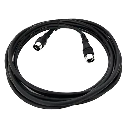 Mogami MIDI Cable With One-Piece Molded 5-pin DIN Connectors - 10' • $24