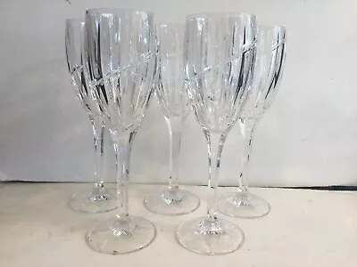 Mikasa Uptown Champagne Flutes/Glasses - Set Of 5 - MINT • $59.99