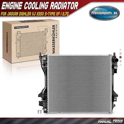 Engine Cooling Radiator For Jaguar Daimler XJ X350 S-Type II XF I 2.7D C2C32997 • £109.99