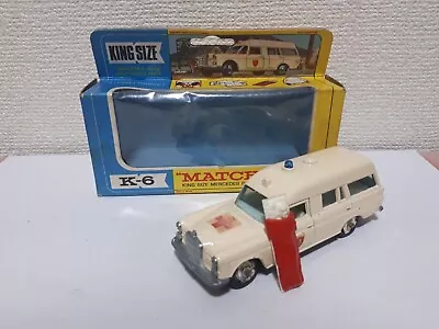 Matchbox King Size K-6 Mercedes Benz Binz Ambulance • $7