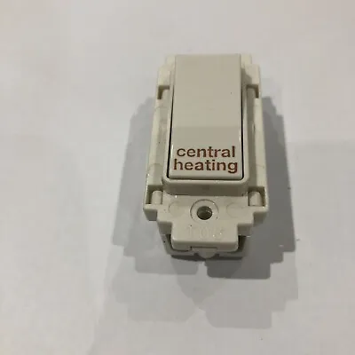 Crabtree 4460/CH Grid Switch 20a DP Marked  Central Heating” • £5