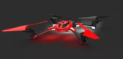 Traxxas 6608 - LaTrax Alias Quad Rotor Helicopter RTF Red • $157.90