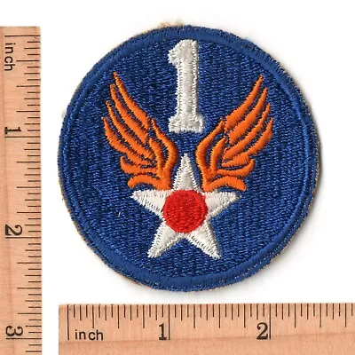 £7.49 • Buy Original WWII US ARMY AIR CORPS 1st AIR FORCE MILITARY SHOULDER PATCH INSIGNIA
