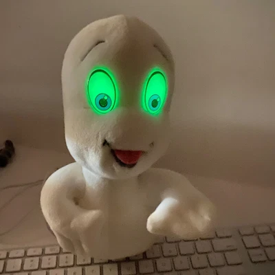 $69.99 • Buy RARE Dakin Creations Casper The Friendly Ghost Plush Glow Eyes Vintage 1995