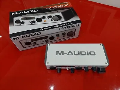 M- Audio M-Track MKII Two-Channel USB Audio Interface • $75