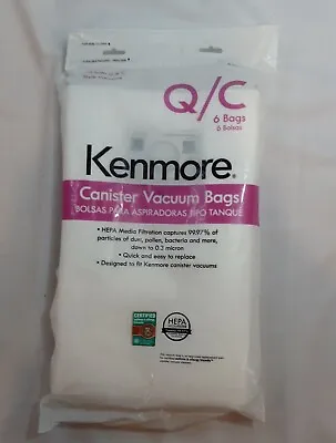 $11.69 • Buy Kenmore 20-53292 Vacuum Cleaner Bag - 6 Pieces