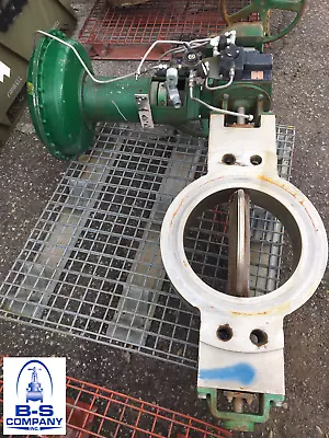 Fisher Control Butterfly Valve 16  CL600 7600 Series CF8M Stainless W/ Actuator • $6400