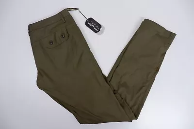 Maharishi MHI Womens Snopants Trousers Size Uk 12 Olive Green NEW BNWT • £87