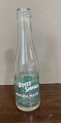 ACL Boyes Springs Mineral Water Bottle Soda • $21