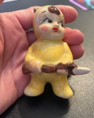 Vintage 50's Yellow Devil Baby Figurine- Rare Excellent Condition • $20