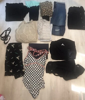 £25.99 • Buy Massive Maternity Clothes Bundle Small/Medium Size 10-12. Fantastic Condition!