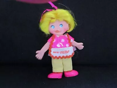 Vintage Flatsy Doll 1969 Baby Flatsy In Polka Dots Complete • $14.99