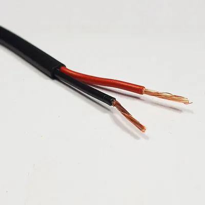 £8.20 • Buy 1.5mm² Twin Core Cable Automotive 12v 24v 21 Amps 2 Thinwall Red/black Auto Wire