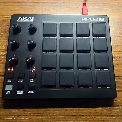 Akai Professional MPD218 MIDI Pad Controller - Excellent Condition • $50