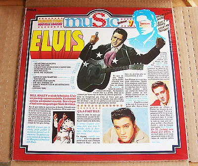 MADE IN FRANCE Elvis Presley Famous Stars SHOWCASING ELVIS Still Sealed MINT • $58