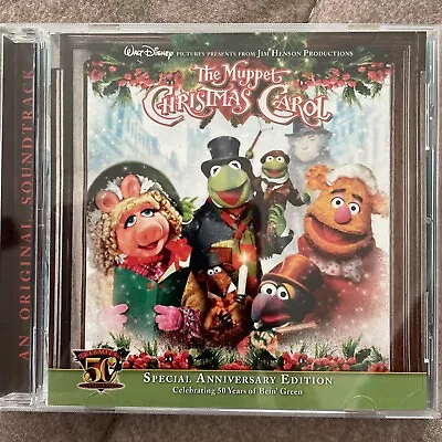 Disney The Muppet Christmas Carol CD Music Album Jim Henson Holiday Kermit Rizzo • $34