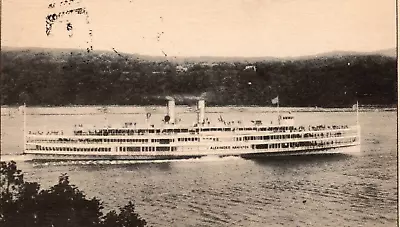 Vintage Post Card Alexander Hamilton Steam Ship Hudson River Day Line NY  D119 • $4.89