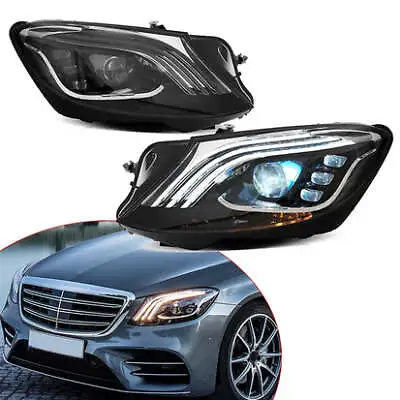 2PCS VLAND LED Headlights For 2014-2017 Mercedes Benz W222 S Class W/ Sequential • $759.99