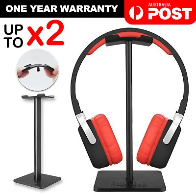 $7.85 • Buy Portable Earphone Headset Hanger Holder Headphone Desk Display Stand AU Seller