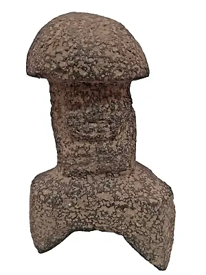 Pre-Columbian MesoAmerican Shamanic Mushroom Stone W/Deity • $2900
