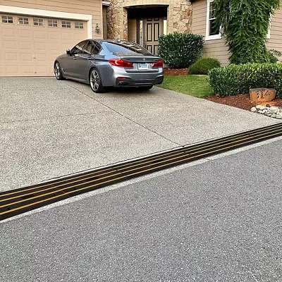 Car Driveway Curb Ramp Rubber 10000 Kg Industrial Capacity Reflective For Night • $145.90