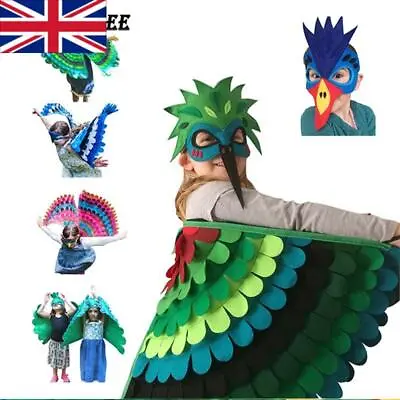 £8.96 • Buy Halloween Kids Costume Owl Bird Wing Mask Girl Animal Outfit Toddler Xmas Gifts