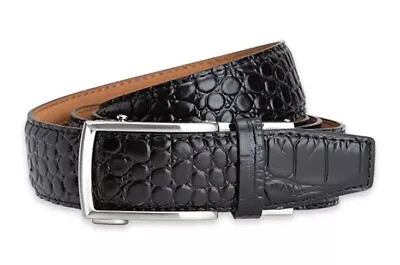 New NexBelt Golf Alligator Embossed Dress Belt 2.0 Black • $59.99