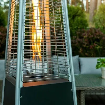 £125 • Buy  Pyramid Patio Gas Heater Outdoor13KW Garden Fire BBQ Gril Steel Metal Regulator
