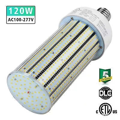 120Watt LED Corn Light For Warehouse Factory Store Garage Equal 600W MH HID Bulb • $55.65