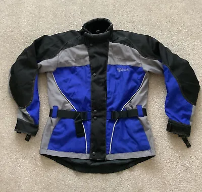 Blue Delta Men’s Textile Motor Cycle Jacket ( Back-shoulder-elbow) Protection. M • $29.04