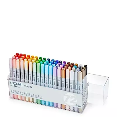 COPIC Ciao Start 72-Color Set Anime Manga Pens - Japan Fast Ship NEW • $169.90