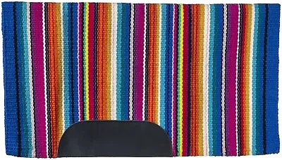 $71.90 • Buy Western Wool Saddle Blanket - Serape Print - Oversized - 34  X 38 