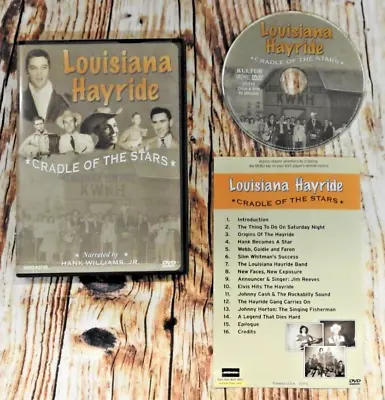 Hank Williams Jr. - Louisiana Hayride DVD Cradle Of The Stars • $9.95