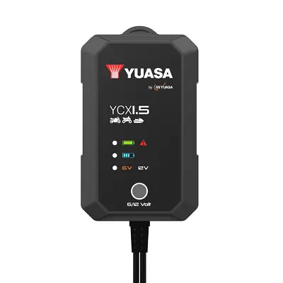 Yuasa Smart Charger 1.5a 6/12 Volt 7-stage Vfr750 Vfr800 Vfr1200 St1100 St1300 • £70