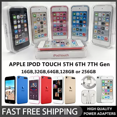 🎁NEW-Apple IPod Touch 5th/6th/7th Generation 64/128/256GB All Colors-Sealed Lot • $72.99