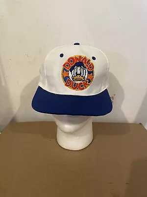 Vintage Donald Duck Disney Snapback Hat • $20