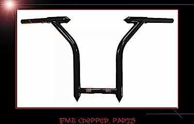 $329 • Buy 14  Hellbent Narrow  Bars Custom Ape Hangers Handlebars For Yamaha Vstar  