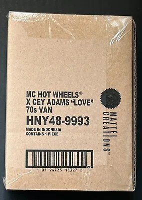 2022 Mattel Creations Hot Wheels - CEY ADAMS 70’s LOVE VANSealed &free Shipping • $44.19