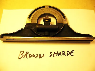 Machinist Brown & Sharpe USA Made Combination Sq. PROTRACTOR HEAD • $39.99