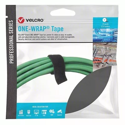 Velcro One-wrap Tape 3/4  X 25 Yard Roll • $20